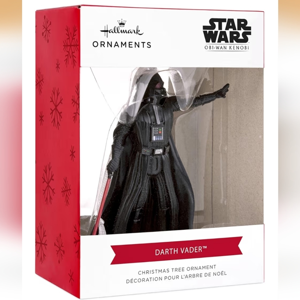 Hallmark Disney Star Wars Obi-Wan Kenobi Series Darth Vader Ornament  New